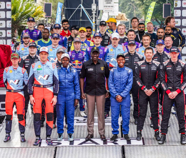 Safari Rally Kenya 2025 - WRC Family Photo with President Ruto