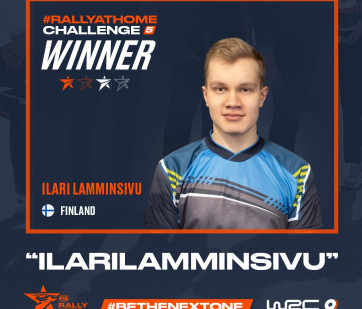 FIA Rally Star - #RallyAtHome Challenge 5 winner