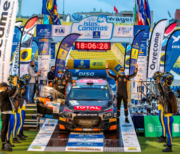 2020 ERC - Rally Islas Canarias - A. Lukyanuk / A. Arnautov (photo FIA ERC)