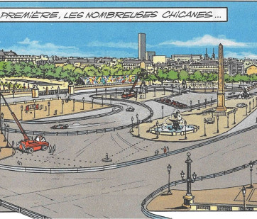 Formula E, Paris ePrix, Michel Vaillant