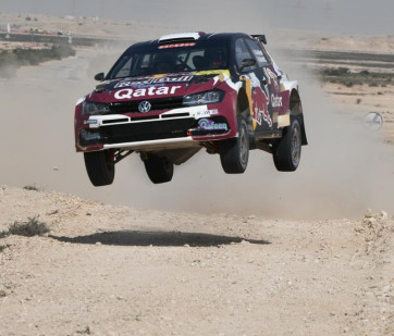MERC - Qatar Rally - Nasser Al-Attiyah / Mathieu Baumel 
