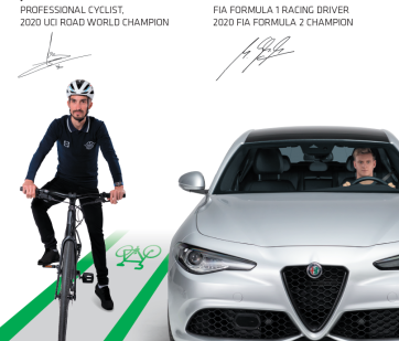 road safety, 3500LIVES, julian alaphilippe, mick schumacher, 