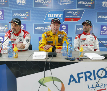 wtcc, morocco, opening race, tom coronel, press conference