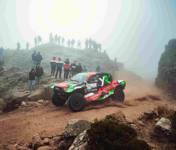 Desafío Ruta 40, Overdrive Racing’s Yazeed Al-Rajhi and Timo Gottschalk 