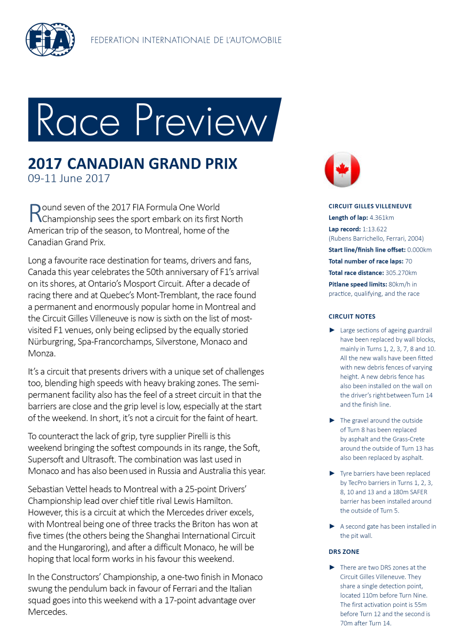 F1, Canadian Grand Prix, Formula 1, FIA
