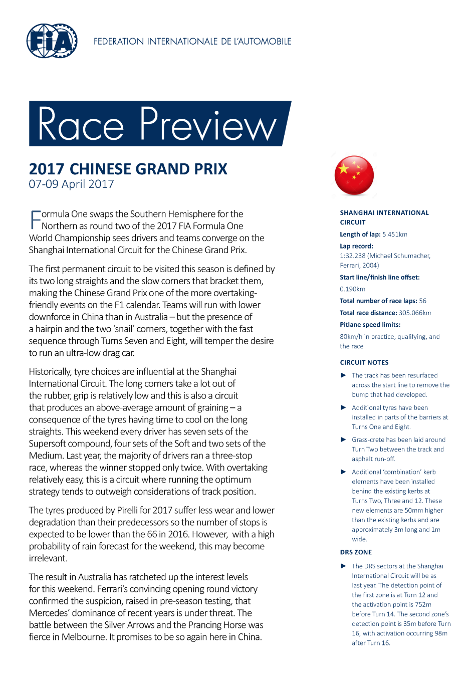 F1, Chinese Grand Prix, Formula 1, FIA