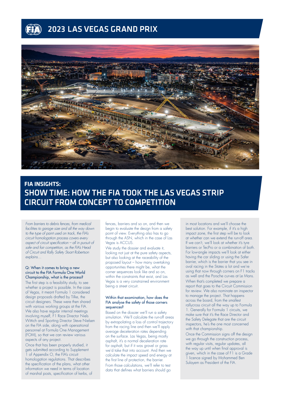 2023 Las Vegas Grand Prix preview