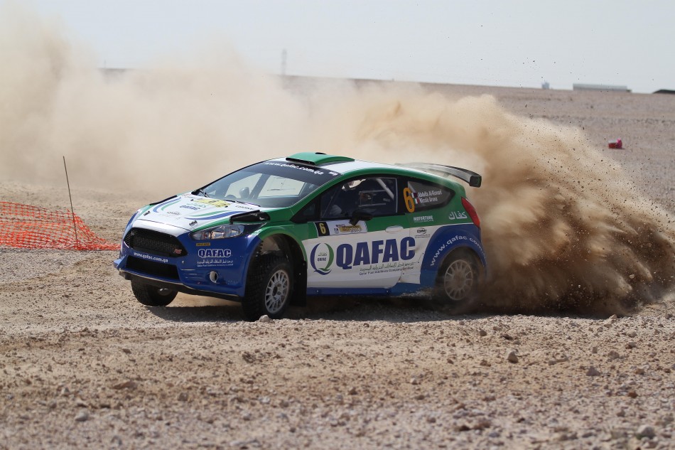 Qatar's Abdulla Al-Kuwari is heading to Kuwait with his Italian co-driver Nicola Arena and a Ford Fiesta R5 