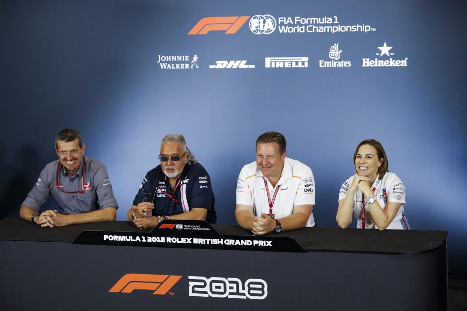 Press Conference British Grand Prix