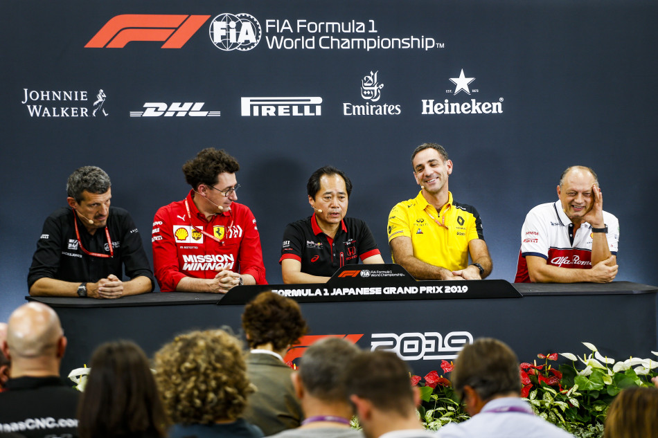 F1 2019 Japanese Grand Prix Friday Press Conference Federation Internationale De L Automobile