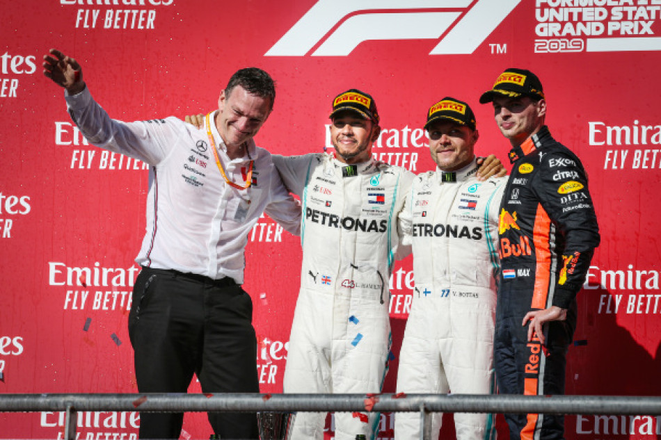 Hamilton clinches sixth title as Bottas wins the 2019 F1 United States  Grand Prix — race results