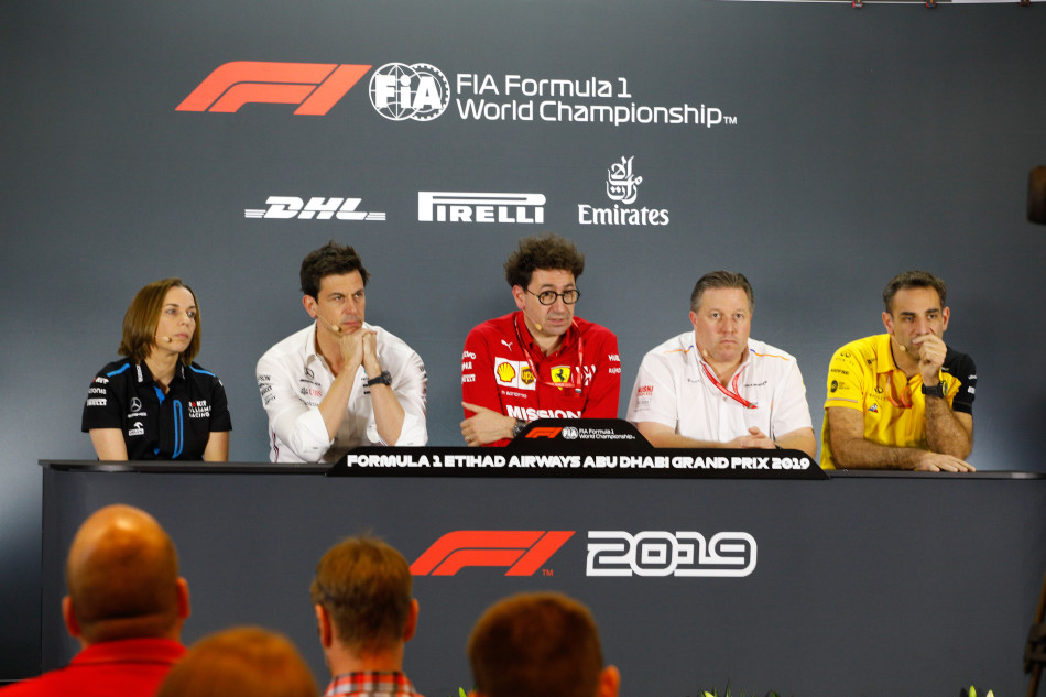 F1 Grand Prix D Abu Dhabi 2019 Conference De Presse Du