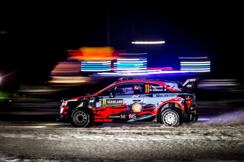 WRC Rally Sweden - SS1 - Thierry Neuville / Nicolas Gilsoul (BEL)