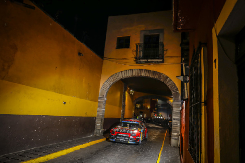 Rally Mexico 2019 - SS1, Street Stage Guanajuato - E. Lappy / J. Ferm