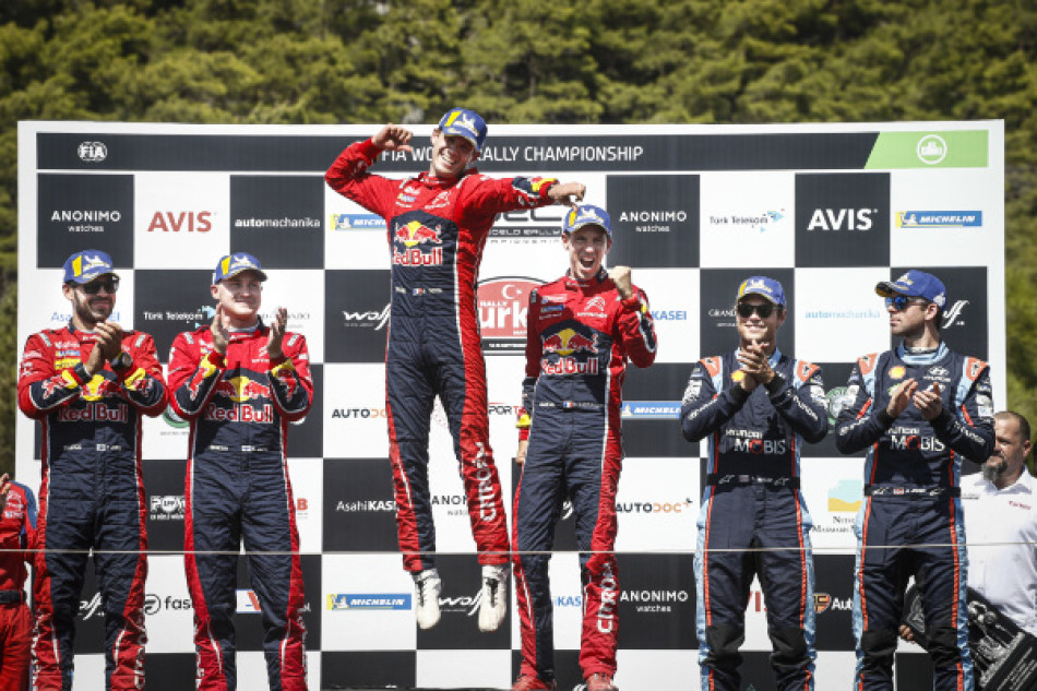 2019 Rally Turkey - Podium