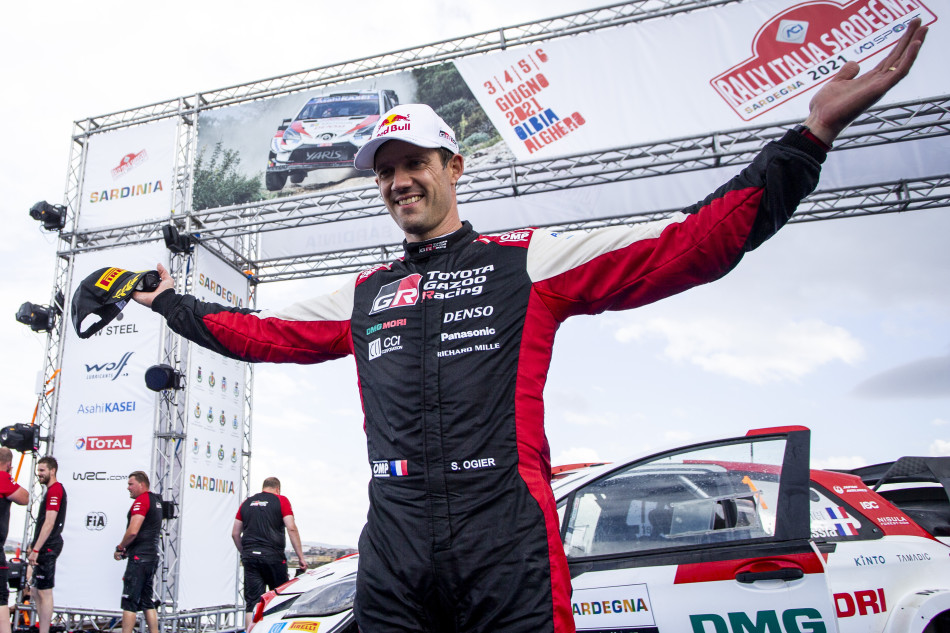 Wrc S Ogier It S Not Every Day You Win Sardinia Being First On The Road Federation Internationale De L Automobile