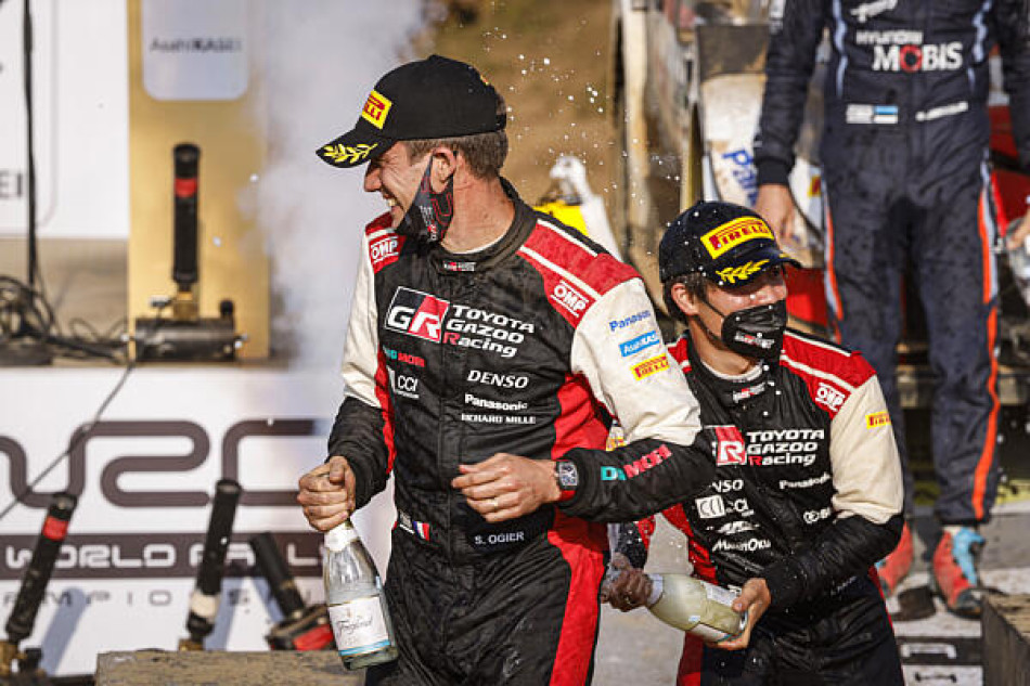2021 WRC - Safari Rally Kenya - Sébastien Ogier, Takamoto Katsuta at the final Prize Giving, Naivasha (DPPI Media) 2021 WRC - Safari Rally Kenya - Sébastien Ogier, Takamoto Katsuta at the final Prize Giving, Naivasha (DPPI Media)