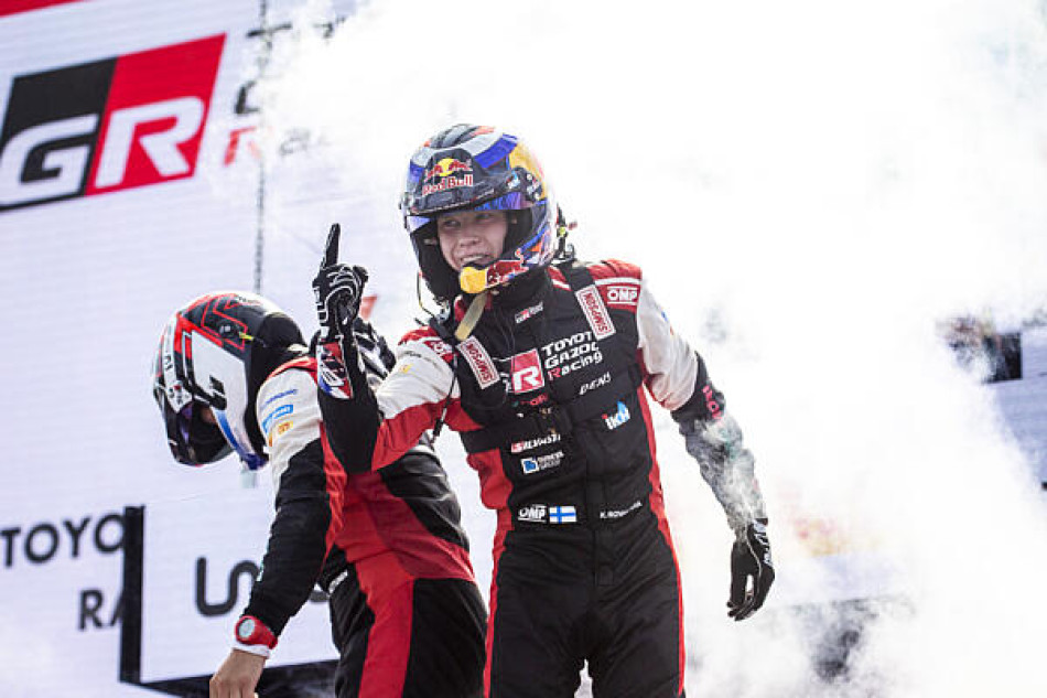 2021 WRC - Rally Estonia - Event winners Kalle Rovanperä and Jonne Halttunen (DPPI Media) 2021 WRC - Rally Estonia - Event winners Kalle Rovanperä and Jonne Halttunen (DPPI Media)