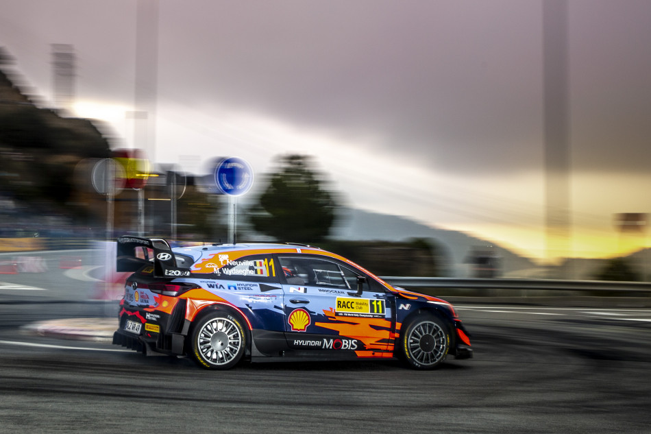 ONBOARD Thierry Neuville as a Co Driver - Monza Rally Show 2017 