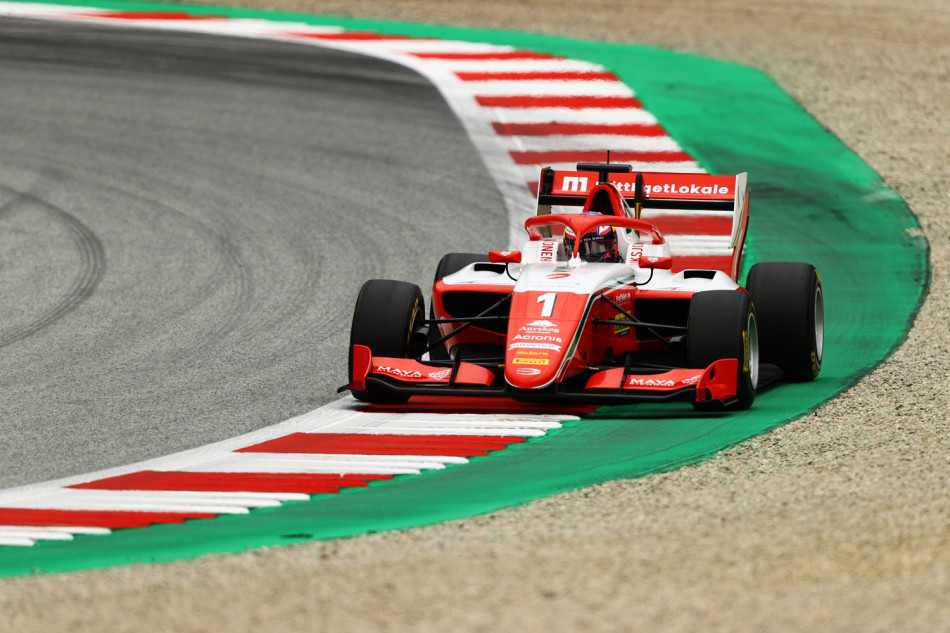 F3 Hauger Beats Vesti To Pole With Late Lap At The Red Bull Ring Federation Internationale De L Automobile