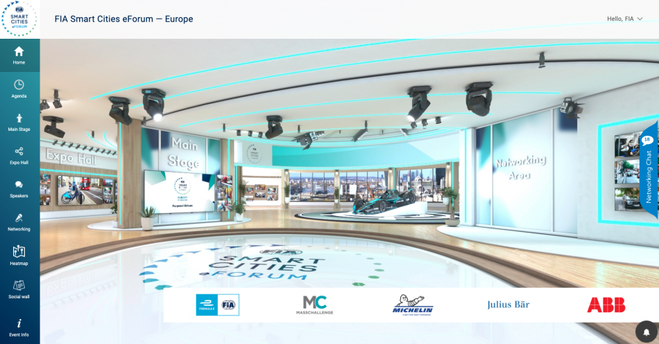 FIA smart cities eforum Europe, platform