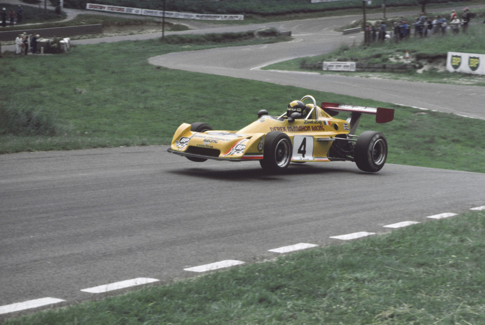 Chevron B38 - Derek Daly. COPYRIGHT: LAT