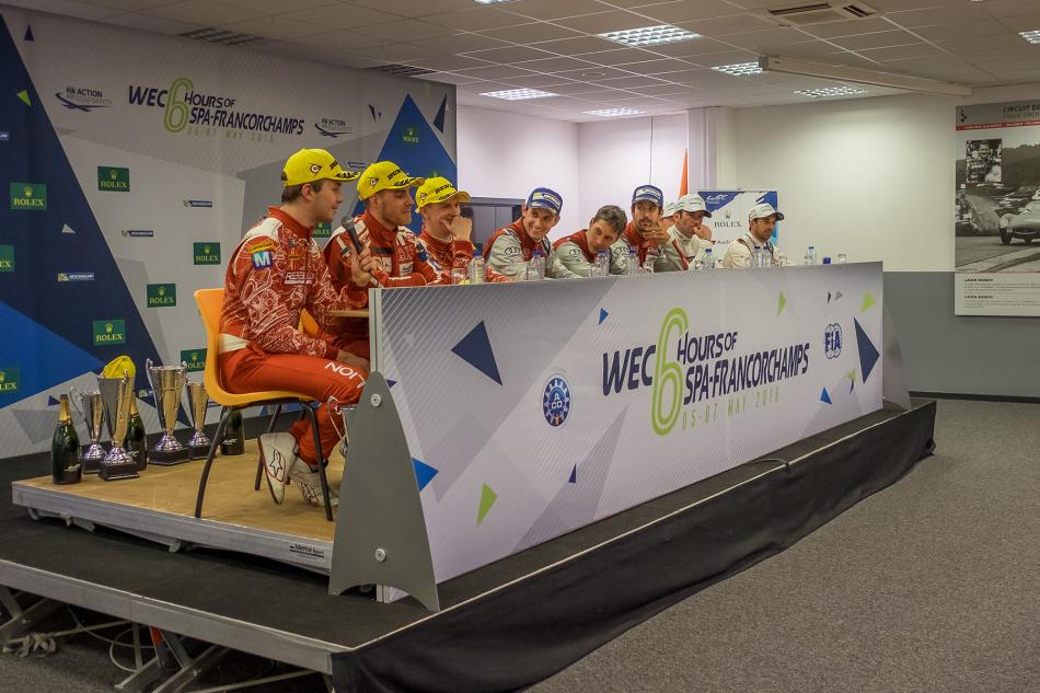 WEC, WEC 6 Hours of Spa-Francorchamps, press conference