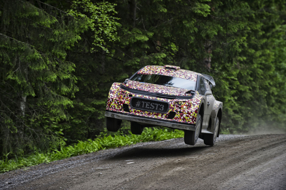 WRC - Citroen completes 2017 World Rally Car aero test