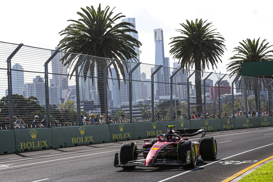 F1 – Sainz heads Ferrari 1-2 in opening practice for ...