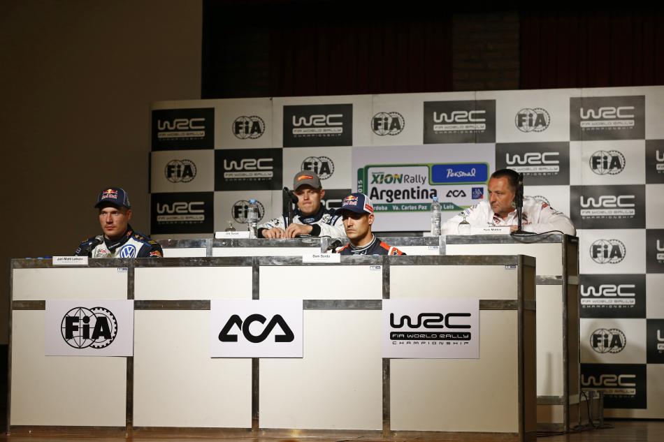 WRC 2015 Rally of Argentina Press Conference