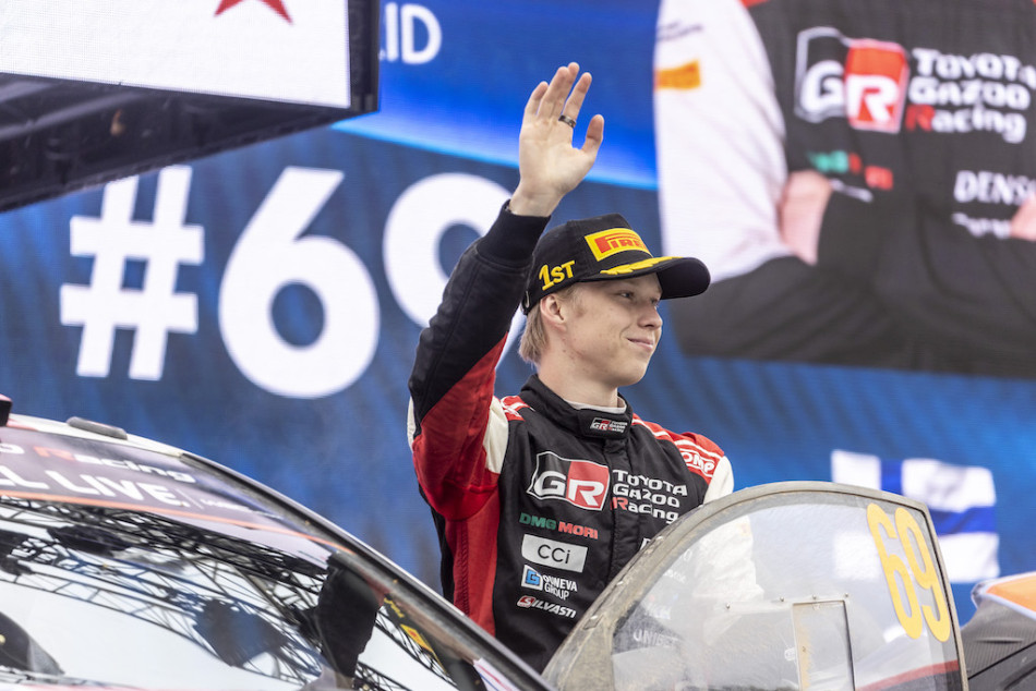 Kalle Rovanpera has won Rally Estonia for a second time