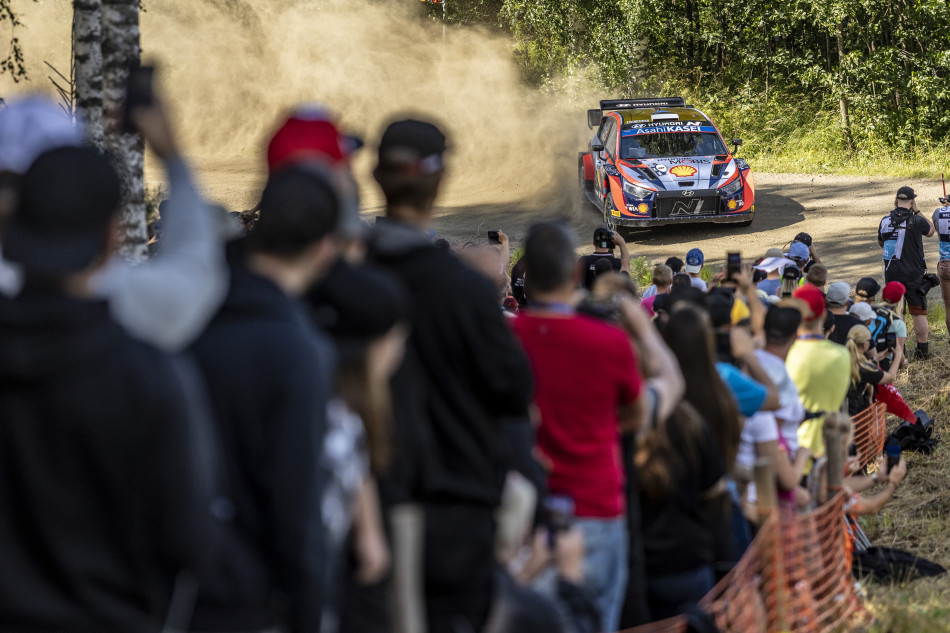 2022 WRC - Rally Finland - O. Tänak/M. Järveoja, Hyundai Shell Mobis WRT (photo: Nikos Katikis / DPPI)