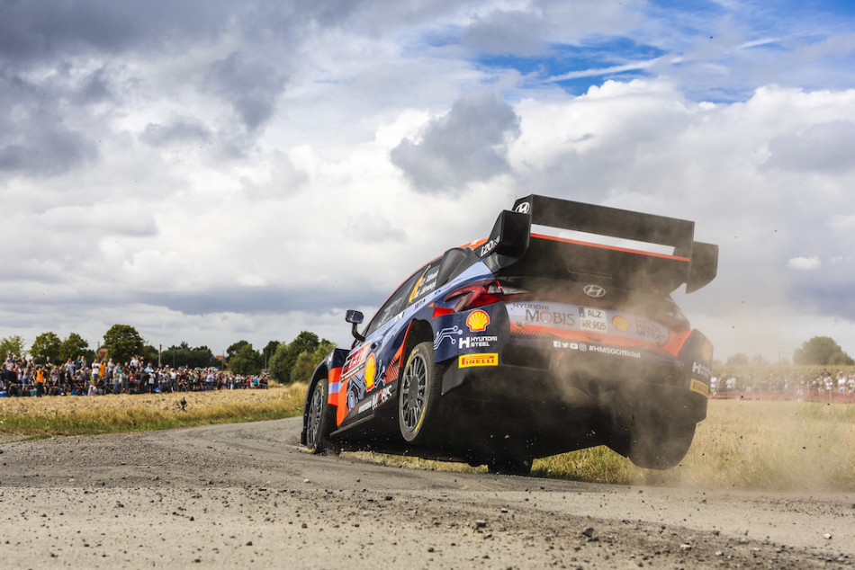 Ott Tanak and Martin Jarveoja are the new leaders of Ypres Rally Belgium