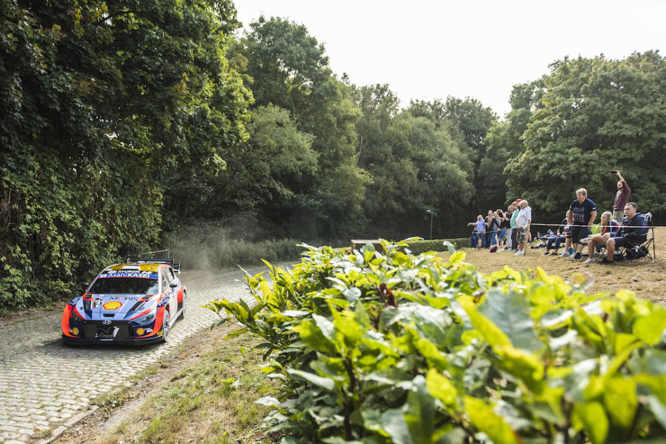 Ott Tanak and Martin Jarveoja are the winners of Ypres Rally Belgium