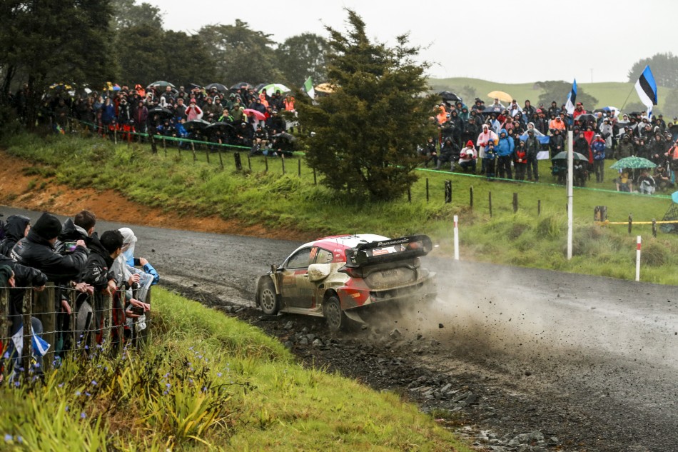 69 ROVANPERA Kalle (fin), HALTTUNEN Jonne (FIN), Toyota Gazoo Racing WRT, Toyota GR Yaris Rally 1, action during the Rally New Zealand 2022, 11th round of the 2022 WRC, from September 29 to October 2, 2022 at Auckland, NZ (photo Nikos Katikis / DPPI)