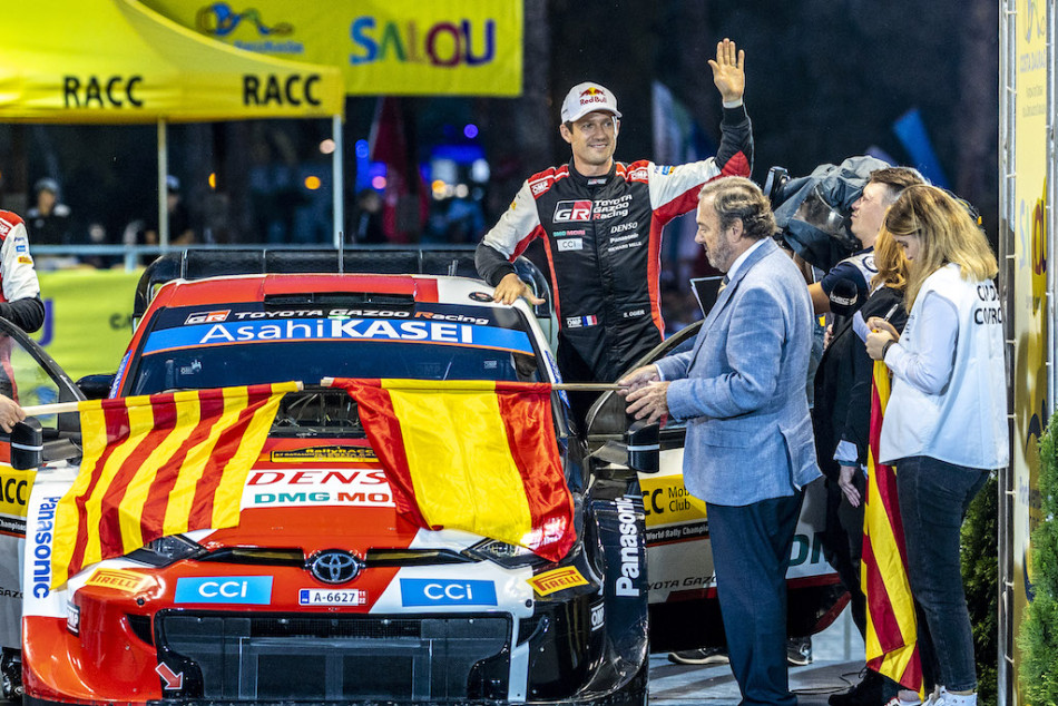 Ogier is in front in Spain after Friday thriller