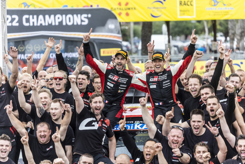 Sebastien Ogier and Benjamin Veillas were the winners in Spain