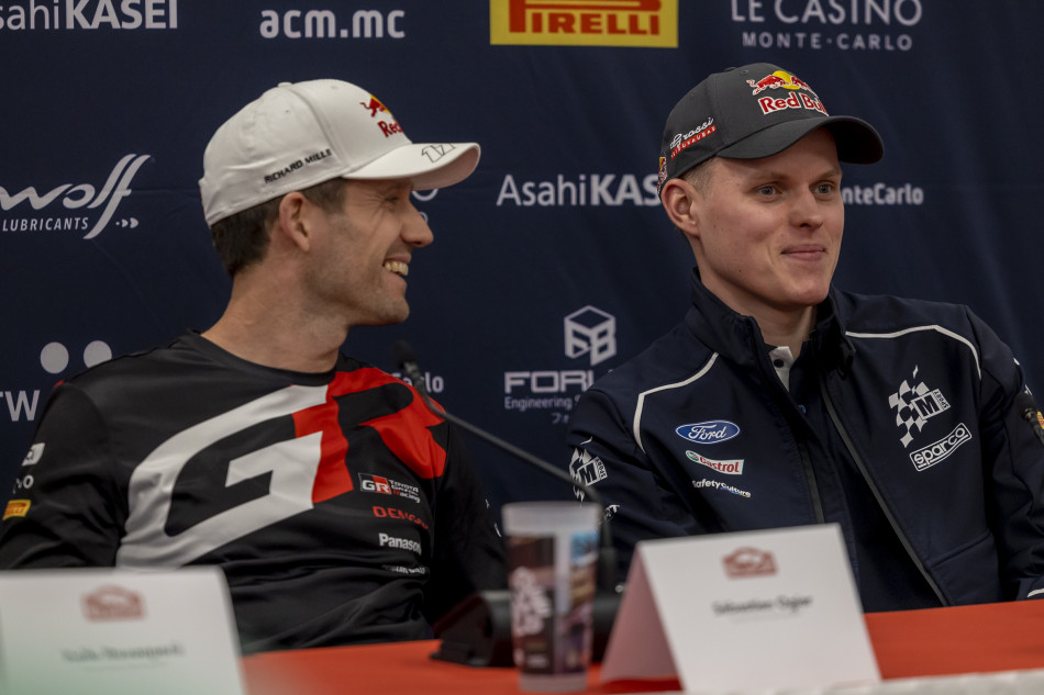 Sebastien Ogier and Ott Tänak