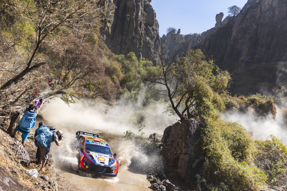 2023 WRC - Guanajuato Rally México - Dani Sordo (ESP)/Candido Carrera (ESP), Hyundai i20 N Rally1 (photo Nikos Katikis/DPPI)