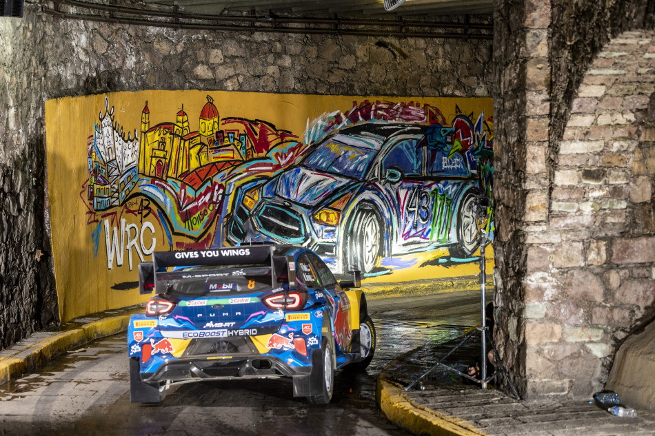 WRC – Tänak di atas setelah membuka etape jalanan di Meksiko