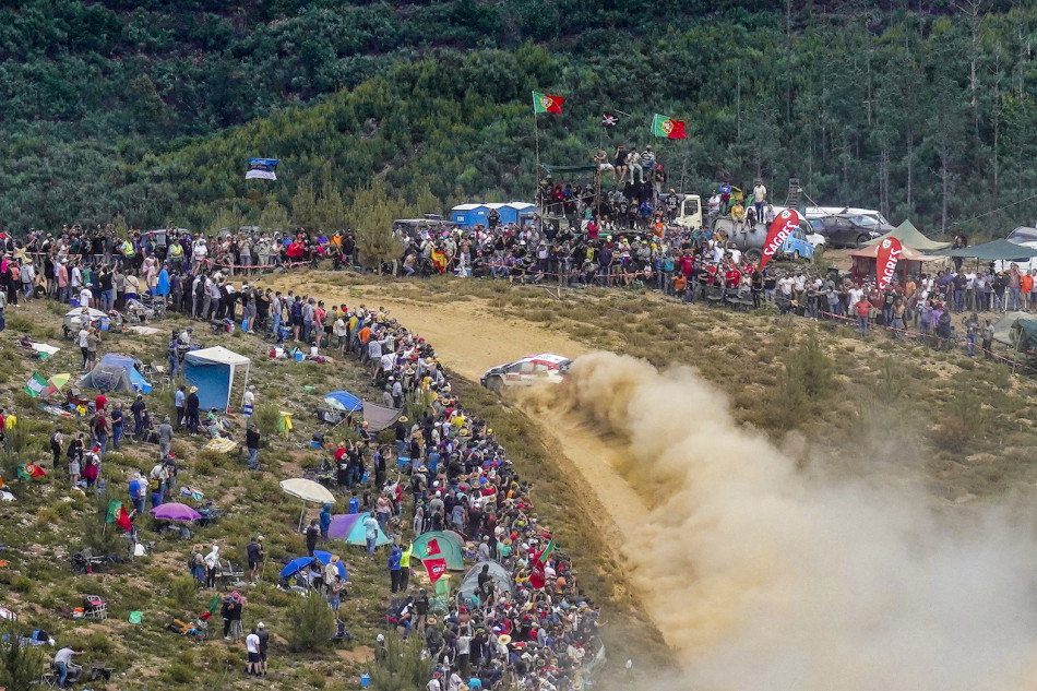 Finns Kalle Rovanpera and Jonne Halttunen have increased their Rally de Portugal advantage