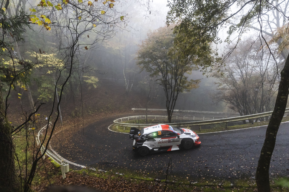 2023 Forul8 Rally Japan - Elfyn Evans / Scott Martin, Toyota Gazoo Racing WRT, Toyota Yaris Rally1 Hybrid (photo Nikos Katikis / DPPI)