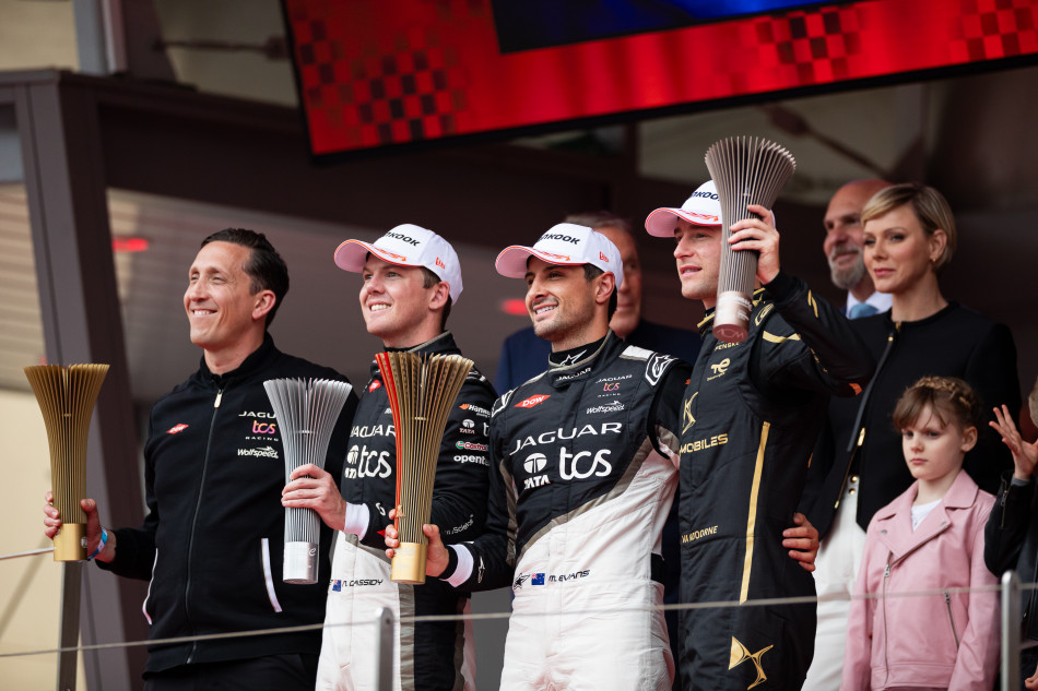 Monaco E-Prix Podium
