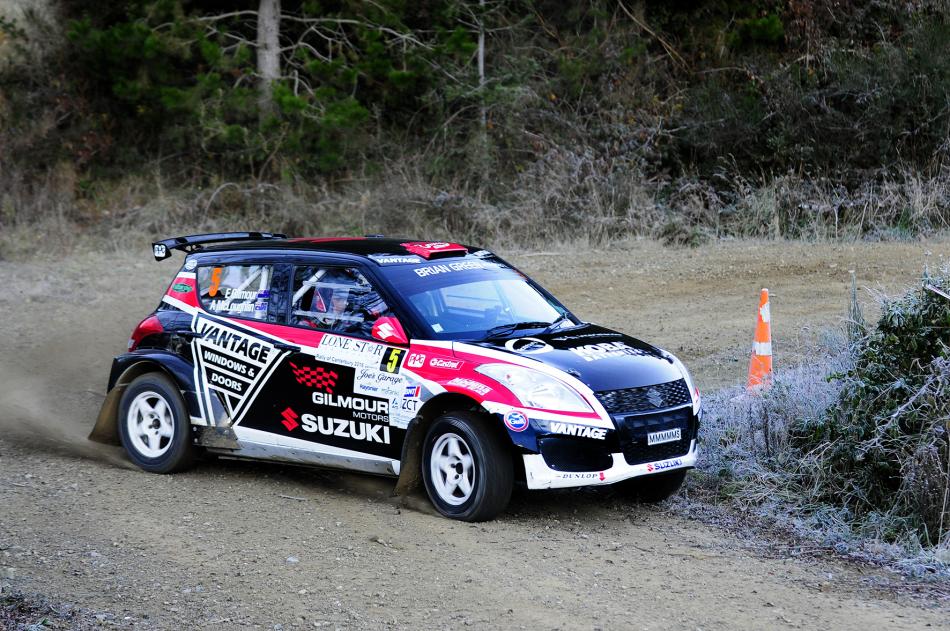 Emma Gilmour wins the Rally of Canterbury