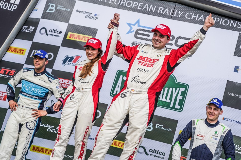 ERC - Llarena snatches first ERC win with Azores power stage charge