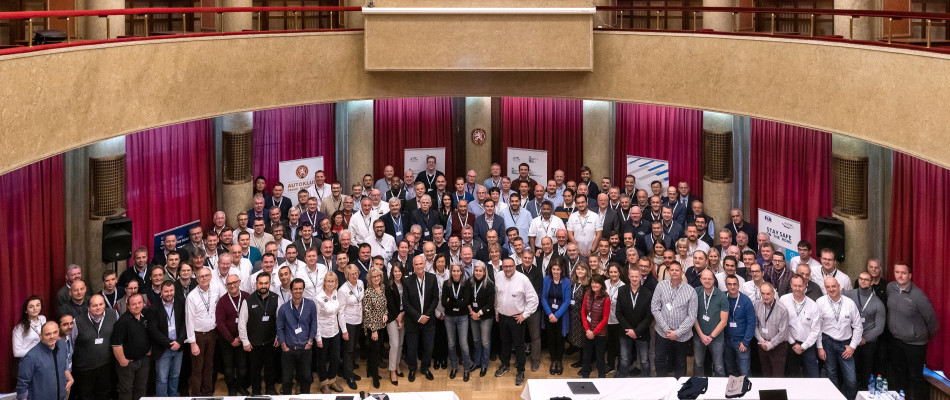 Family photo of the attendees at the 2020 Rally & Cross Country Officials Seminar in Prague Family photo of the attendees at the 2020 Rally & Cross Country Officials Seminar in Prague