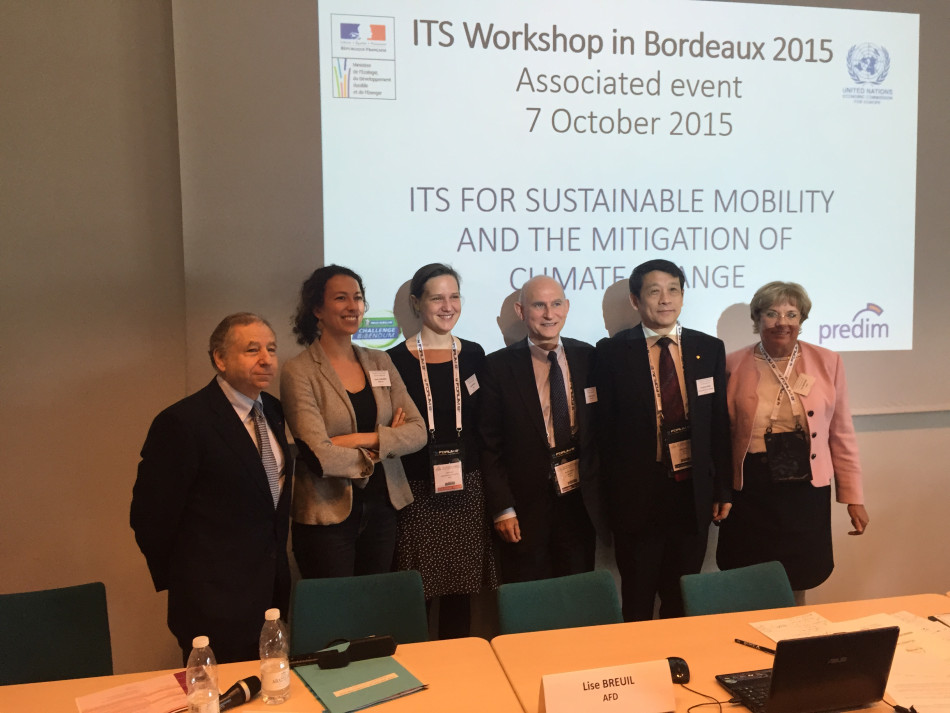 FIA President Jean Todt at the 2015 ITS World Congress in Bordeaux FIA President Jean Todt at the 2015 ITS World Congress in Bordeaux