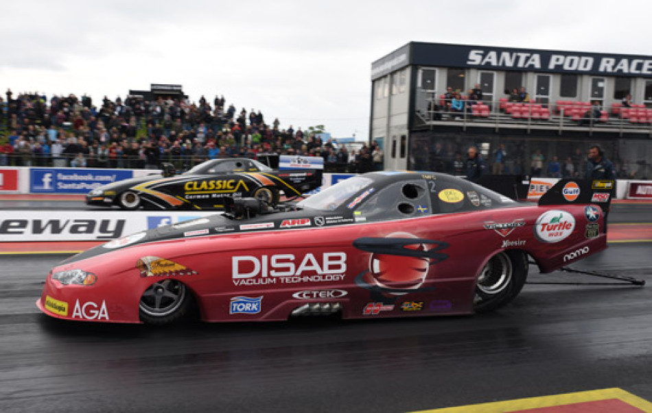 European Drag Racing Santa Pod