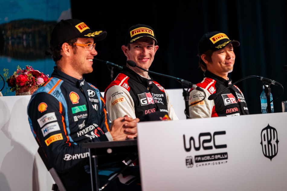 WRC Secto Rally Finland postevent press conference Federation
