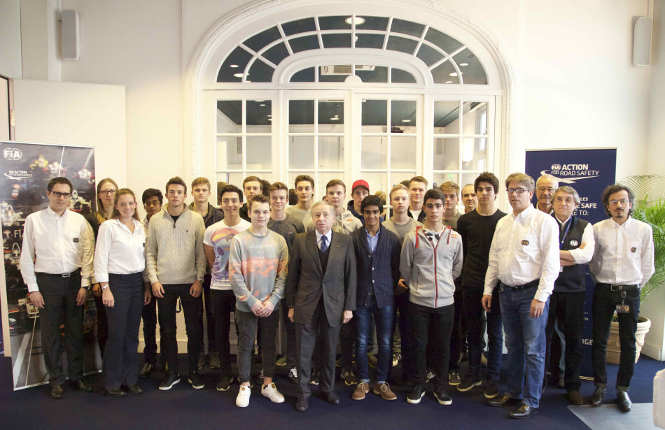 Training Course for FIA F3 European Championship drivers in Paris